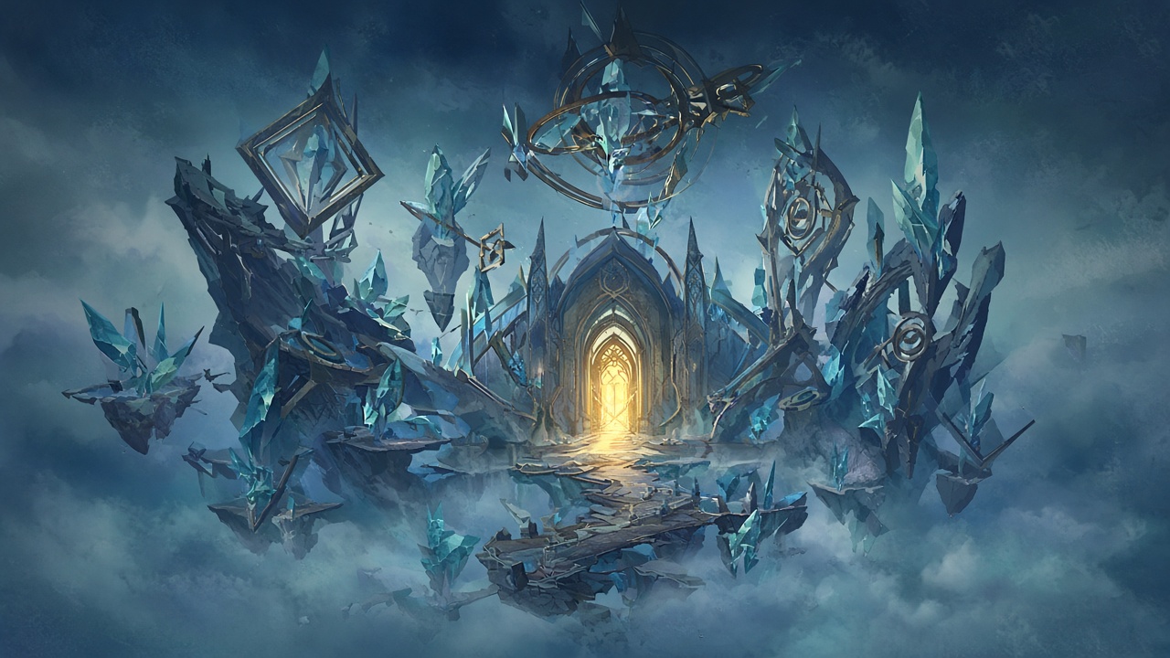 Misty fractal sanctuary observatory